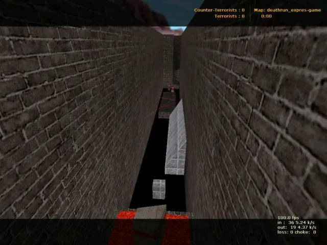 Скриншот Карта «deathrun_expres-game» для CS 1.6
