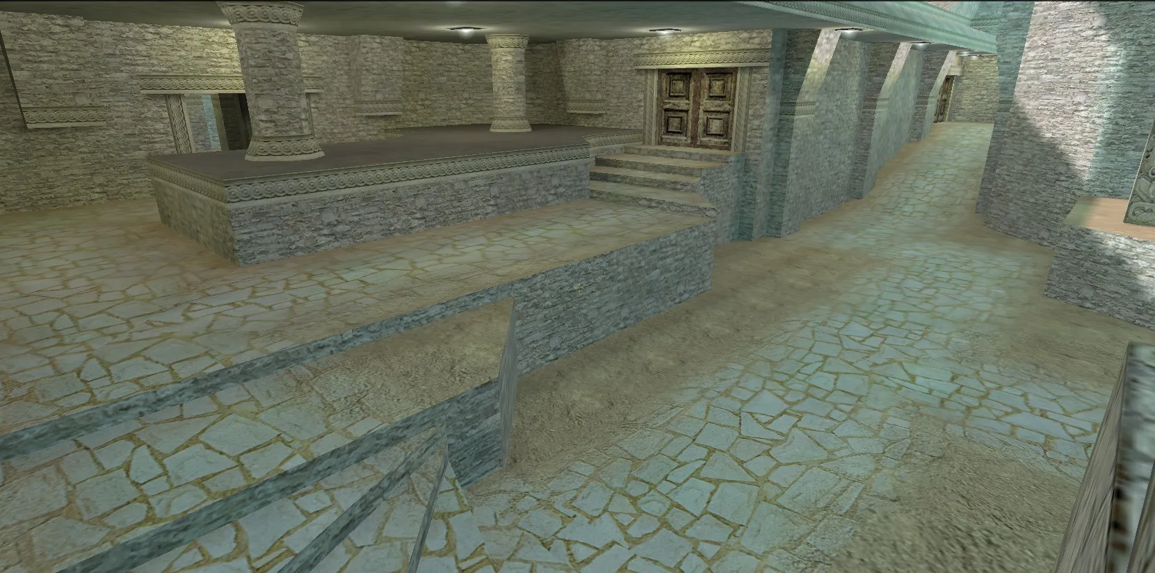 Скриншот de_asstech для CS 1.6: .nav для ботов, баланс сторон и оптимизация wpoly/epoly