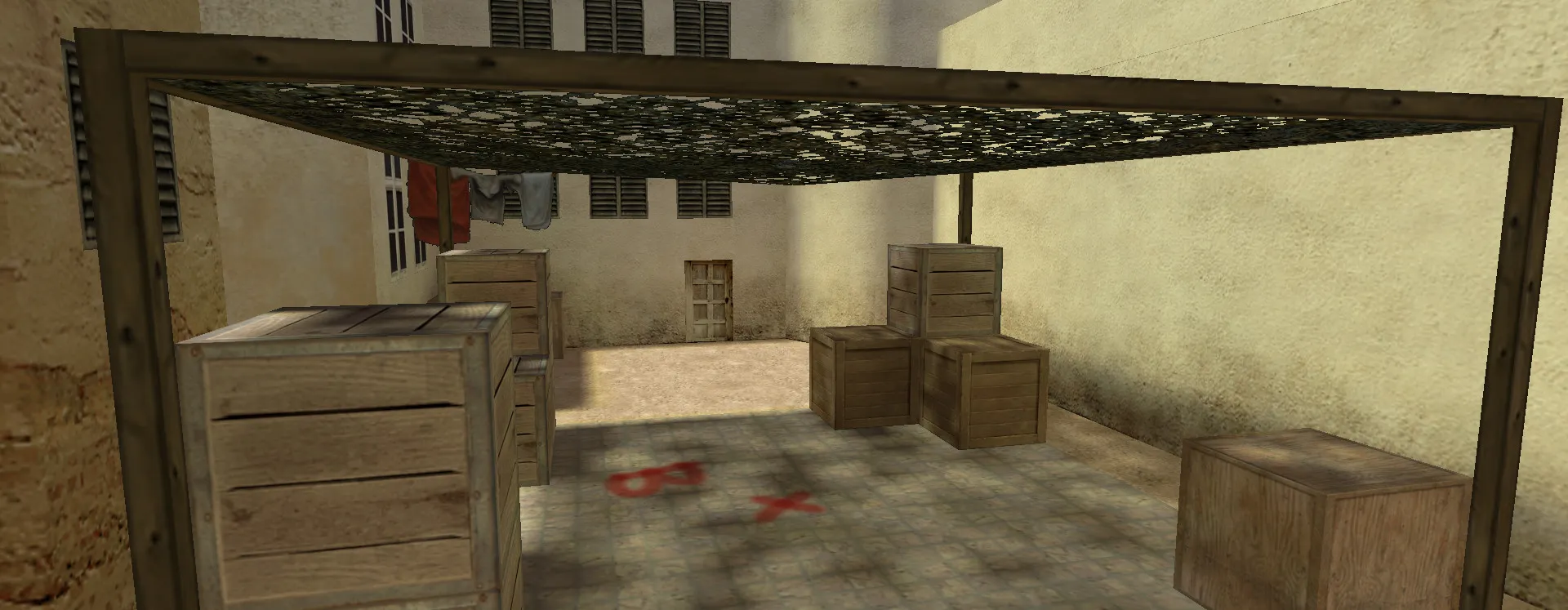 Скриншот  de_danger карта для CS 1.6: точки, маршруты, .nav, оптимизация wpoly/epoly и баланс сторон