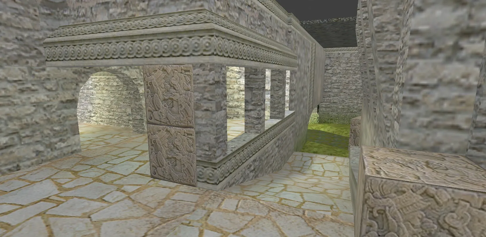 Скриншот Карта «de_azteced» для CS 1.6