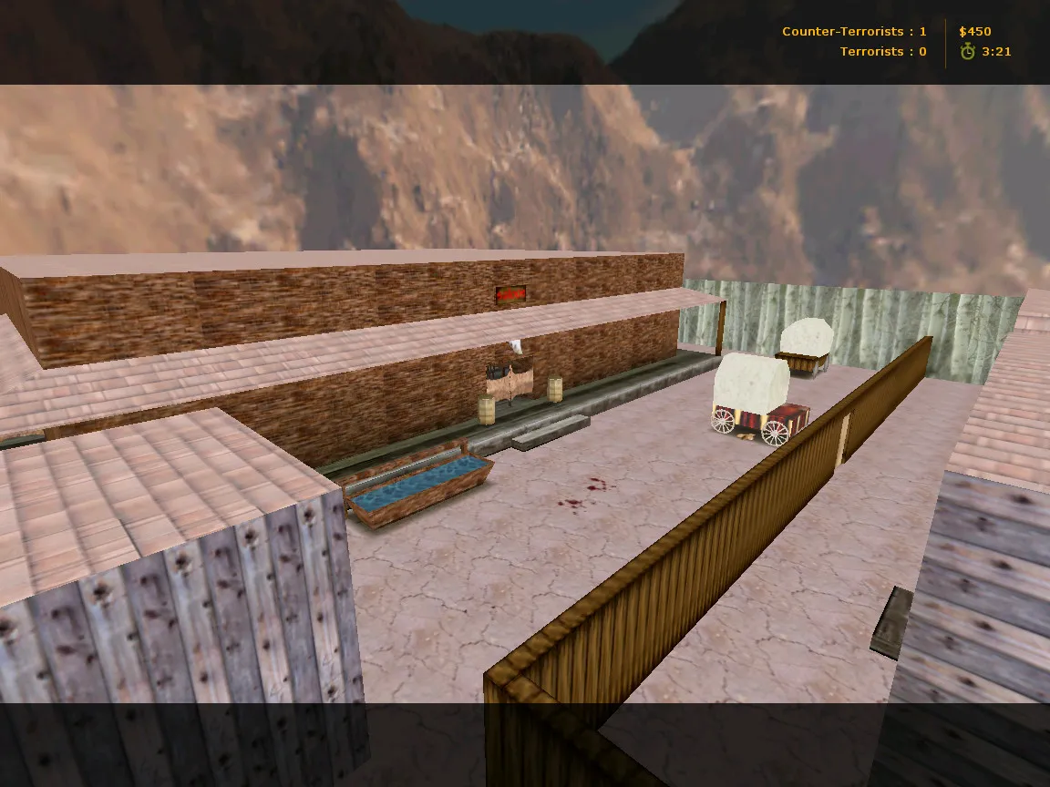 Скриншот  de_eastwood для CS 1.6: обзор карты, точки, тактика за Т и КТ, .nav и оптимизация