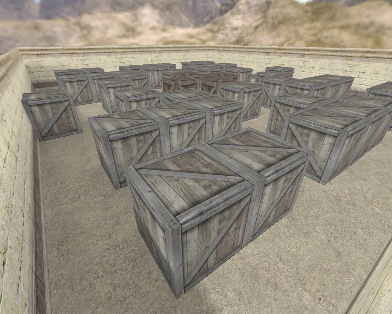 Скриншот  aim_ak47_box — AIM карта для CS 1.6: тренировка прицела, точки спавна, .nav и оптимизация