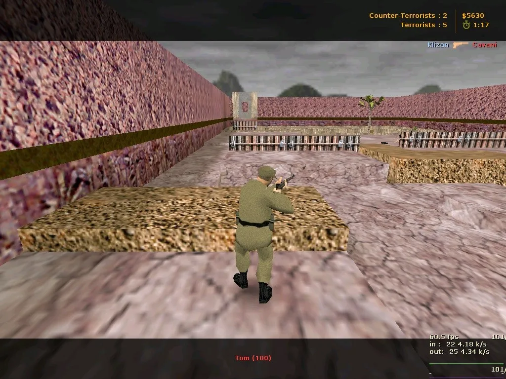 Скриншот  Карта de_somme для CS 1.6: Тактические возможности и особенности