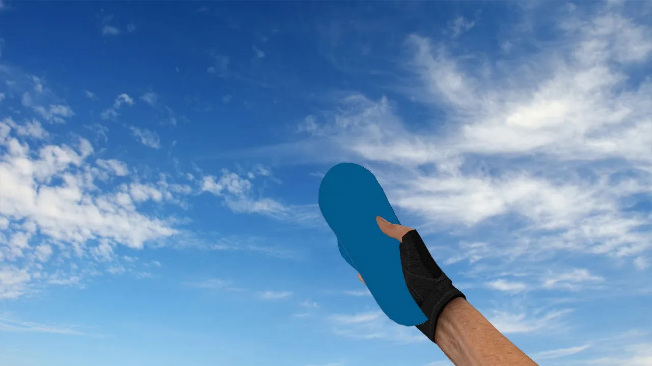 Скриншот v_knife Swallow Sandals Mama's Wrath для CS 1.6: p_ и w_ модели, анимации осмотра, звуки и текстуры