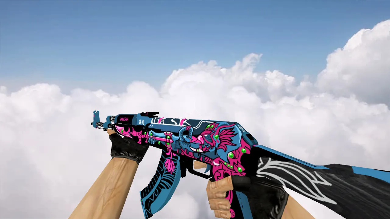 Скриншот Модель «AK-47 Ganesha v2» для Counter-Strike 1.6