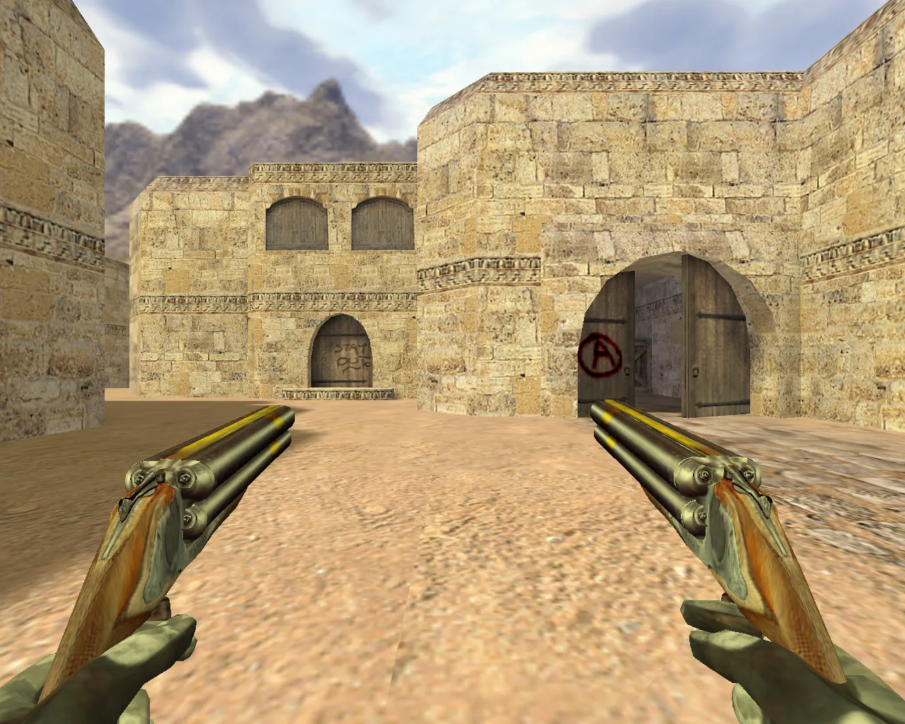 Скриншот Модель «Две четырехстволки» для CS 1.6 - Обзор и Скачивание