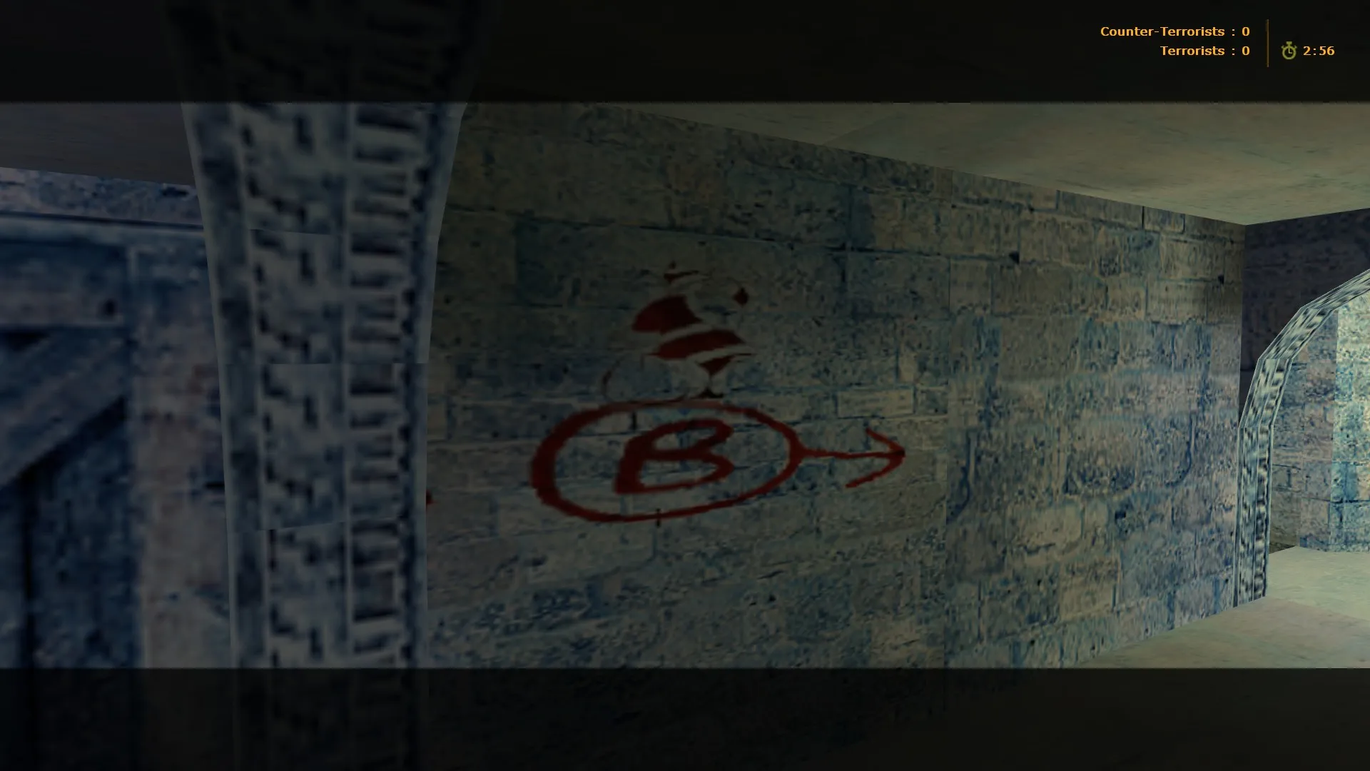 Скриншот de_dust2_xmas_2013 для CS 1.6: карта DE Dust2 2013, точки, .nav и оптимизация