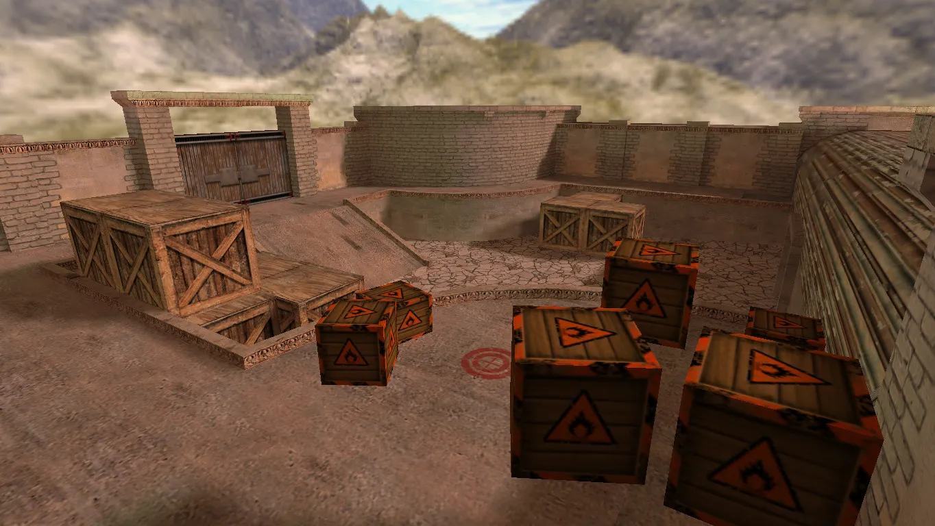 Скриншот  de_afghn_beta для CS 1.6: описание карты, точки, баланс сторон, .nav и оптимизация