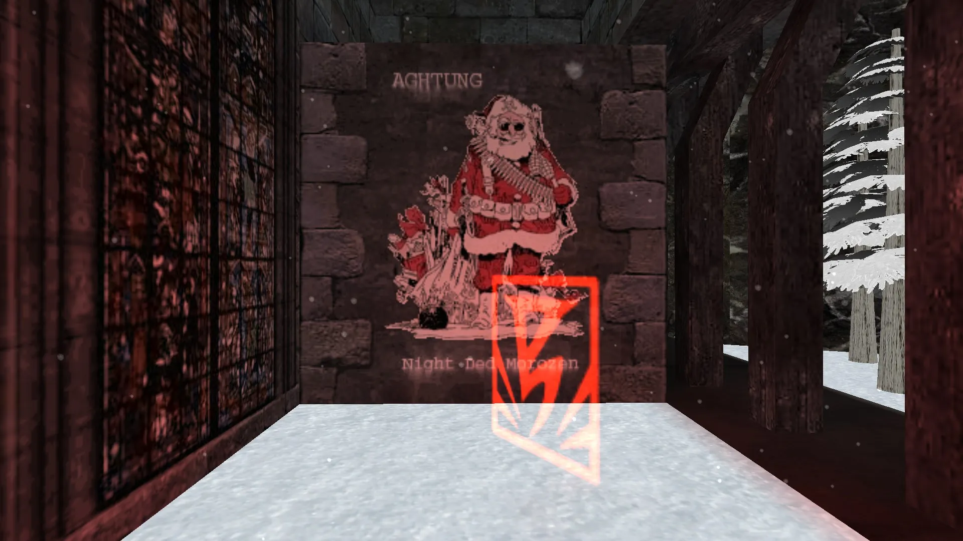 Скриншот  Карта de_skaarj_ash для Counter-Strike 1.6: Тактический анализ и особенности