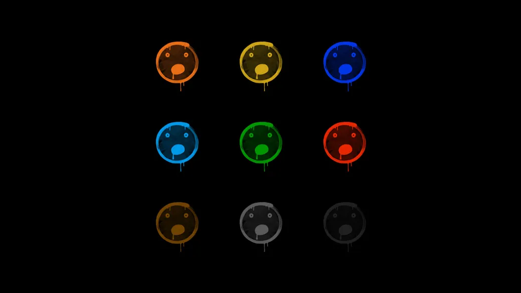 Скриншот Граффити «Нет слов» для CS 1.6 - Уникальные скины из CS:GO