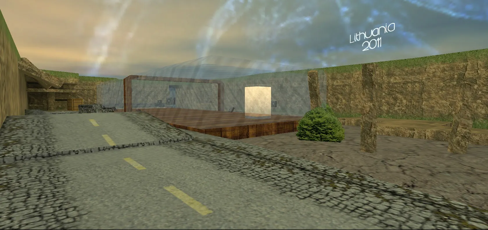 Скриншот  deathrun_unreal_play для CS 1.6: карта deathrun, тактика раундов, боты .nav, оптимизация и config