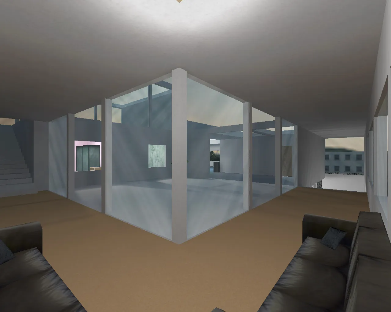 Скриншот  cs_bauhaus_c0 — карта CS 1.6 с балансом сторон, точками под пуш и защитой, .nav для ботов и оптимизацией