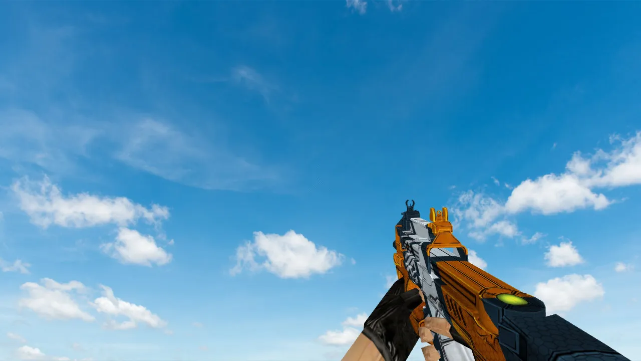 Скриншот Модель «P90 Tribunal» для CS 1.6 - Уникальный стиль и качество