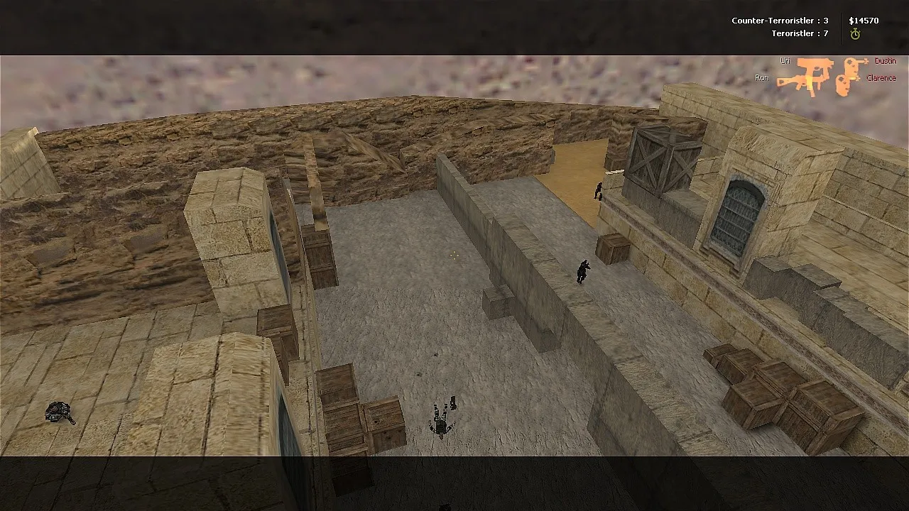 Скриншот Карта de_noyan для CS 1.6 - тактический шутер в действии