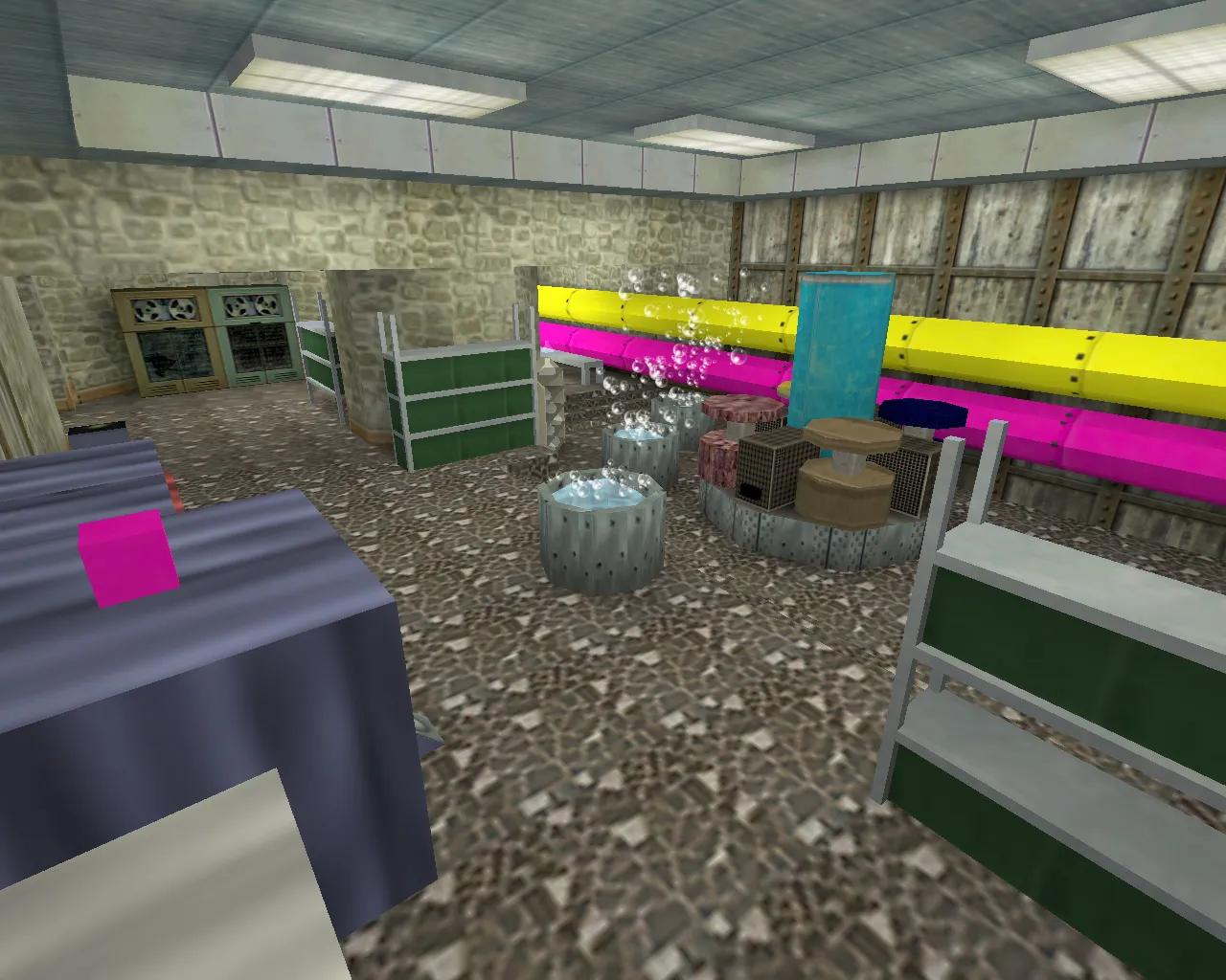 Скриншот Карта wonkachocolatefactory для CS 1.6: особенности и стратегии