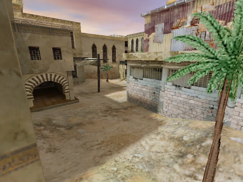 Скриншот Карта «de_menace» для CS 1.6
