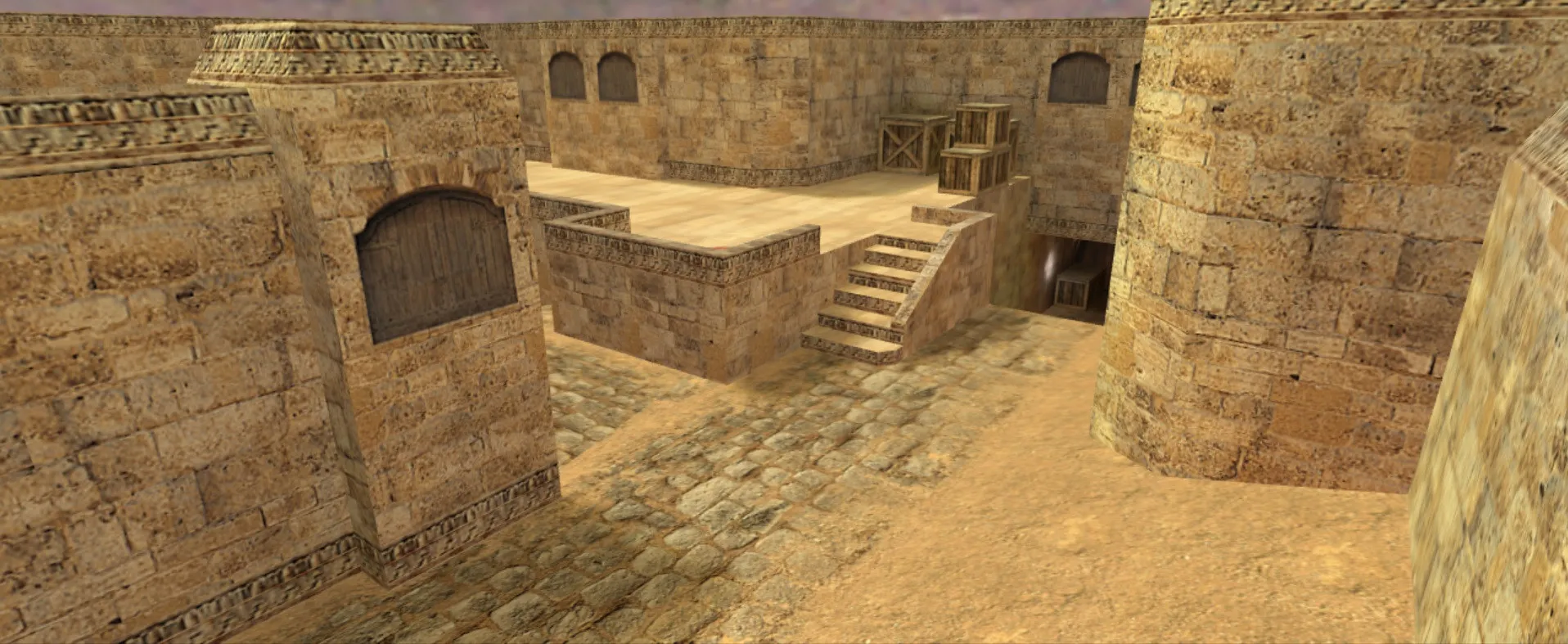 Скриншот Карта «de_dust2_cukur» для CS 1.6