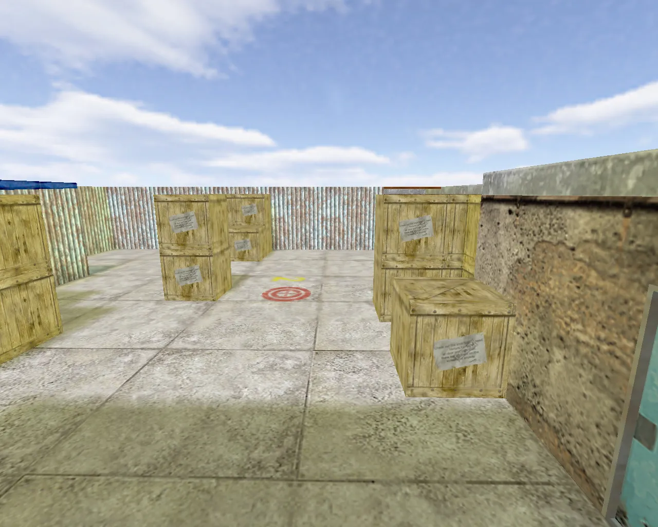 Скриншот  de_cpl_mill для CS 1.6: карта, тактика, точки, .nav и оптимизация wpoly/epoly