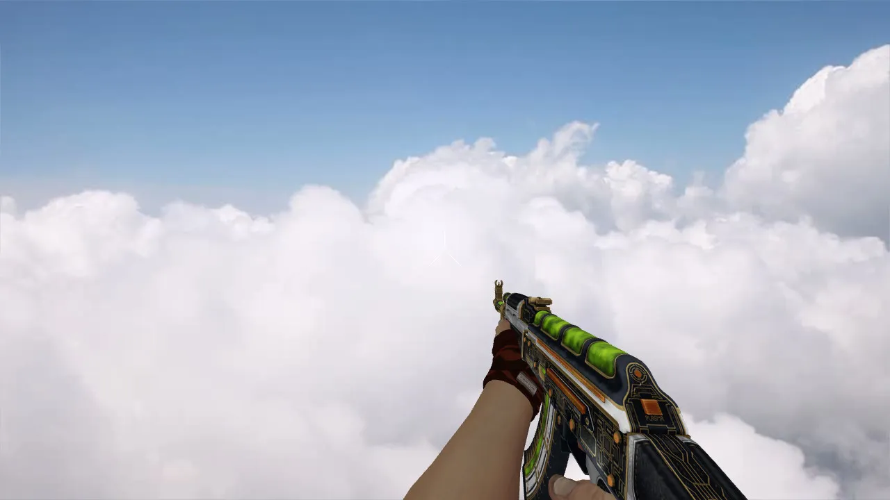 Скриншот Модель «AK-47 The Legacy» v_ p_ w_ для CS 1.6: звуки, осмотр, текстуры и настройка