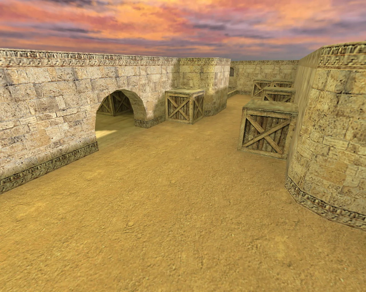 Скриншот Карта «de_kabul_32» для CS 1.6