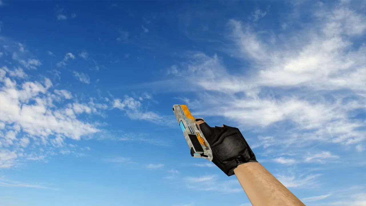 Скриншот Модель «P250 Area 51» для CS 1.6 - Уникальный стиль и качество