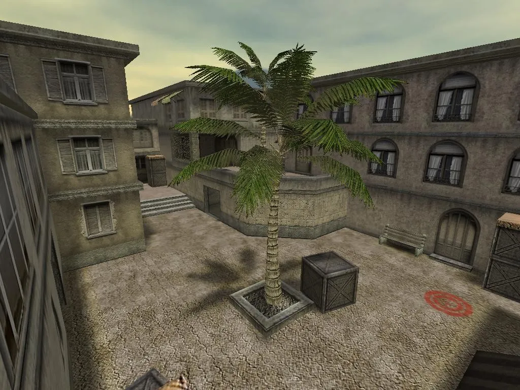 Скриншот  Карта de_lightsome для CS 1.6 - Тактические возможности и баланс