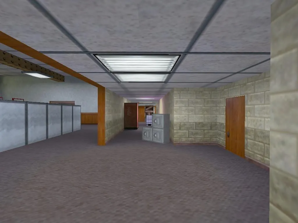 Скриншот  Карта de_workoffice для CS 1.6 - Тактические возможности и оптимизация