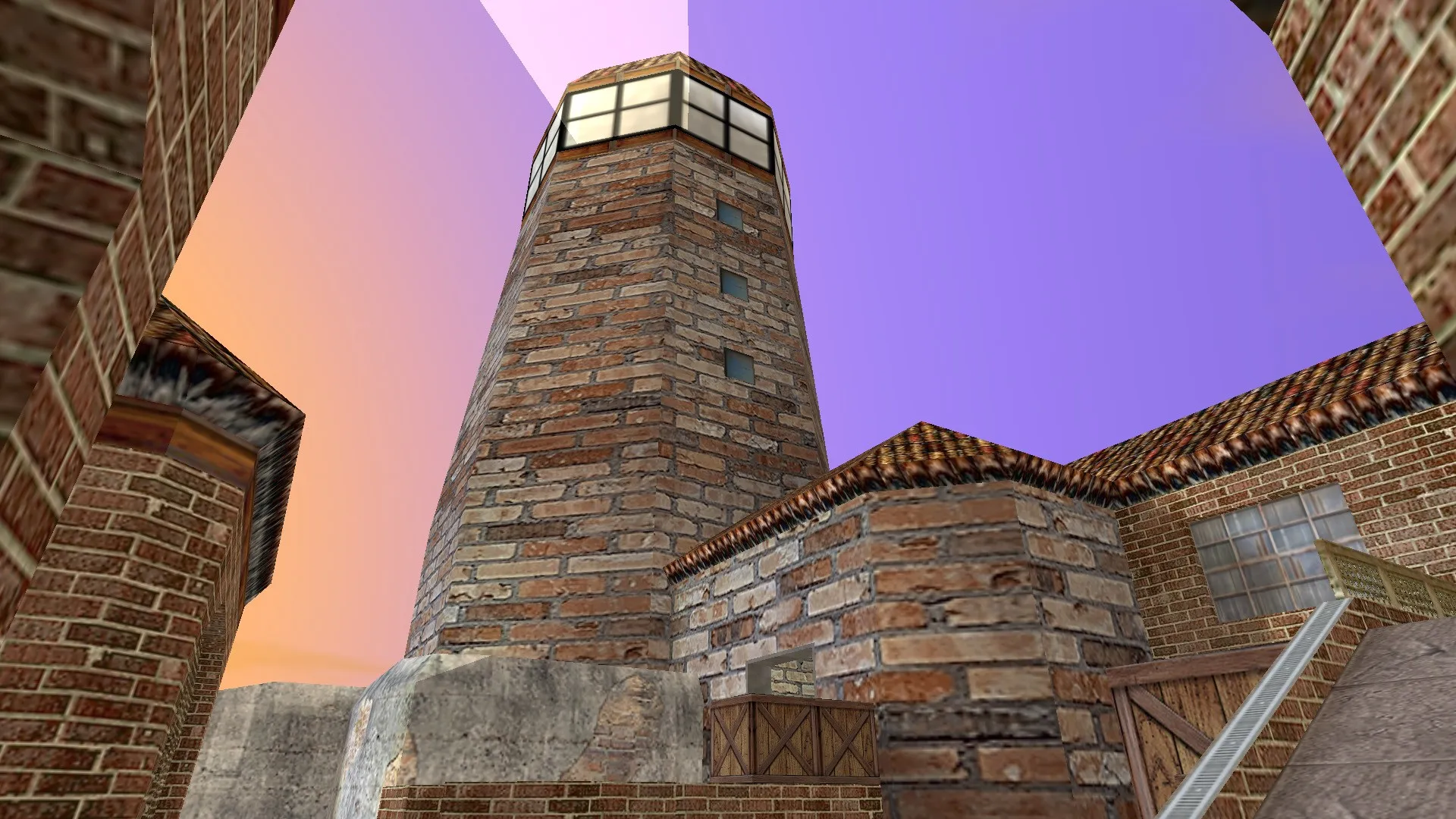 Скриншот Карта de_suntower для CS 1.6: Тактика и особенности