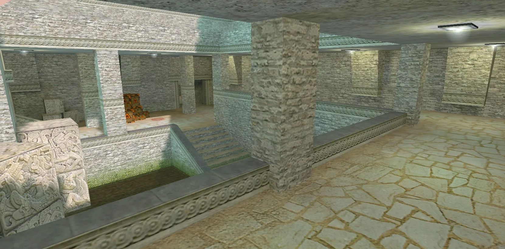 Скриншот  de_asstech для CS 1.6: .nav для ботов, баланс сторон и оптимизация wpoly/epoly