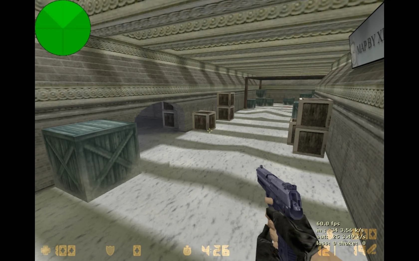 Скриншот  Карта de_vinter для CS 1.6 - Детальный обзор и тактика