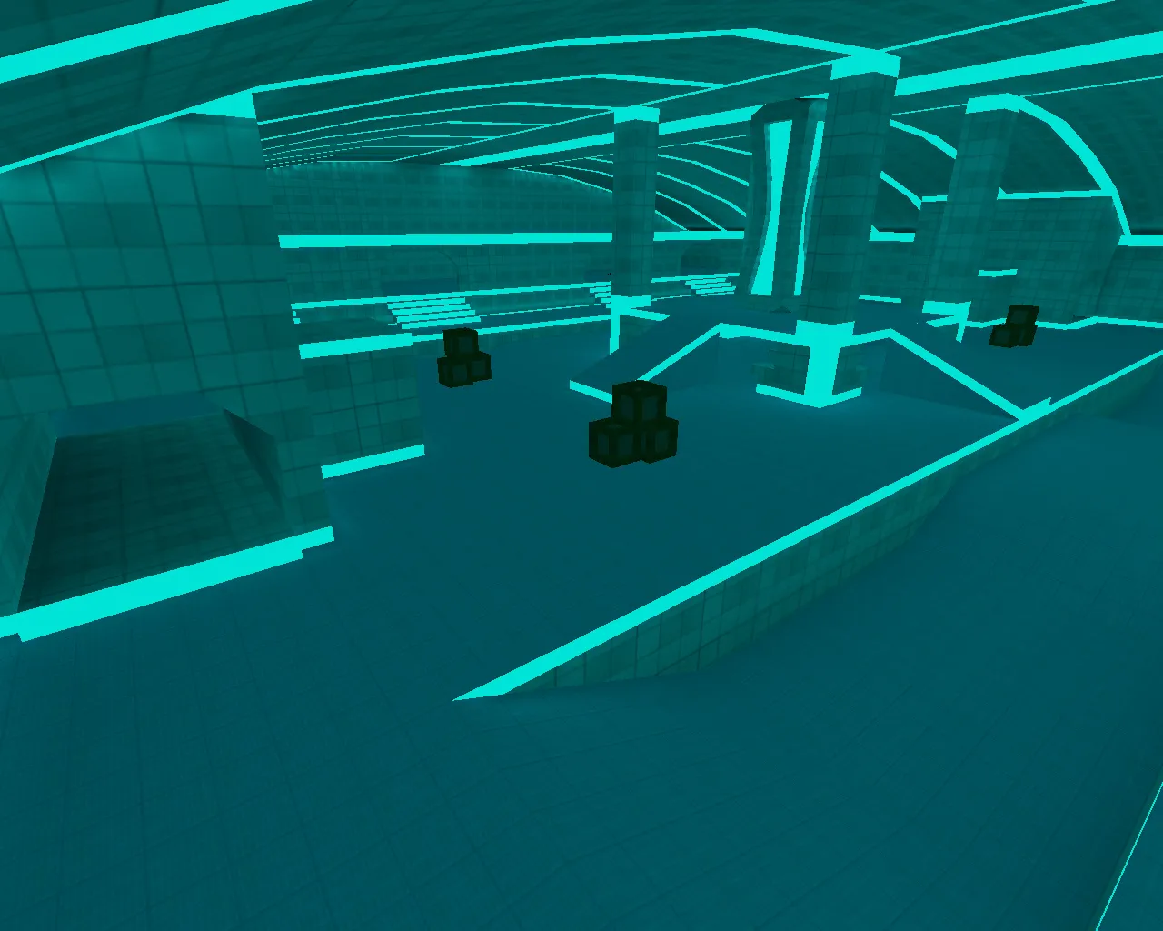 Скриншот  Карта awp_neons для CS 1.6: AWP-поинты, баланс сторон, .nav для ботов и оптимизация полигонов