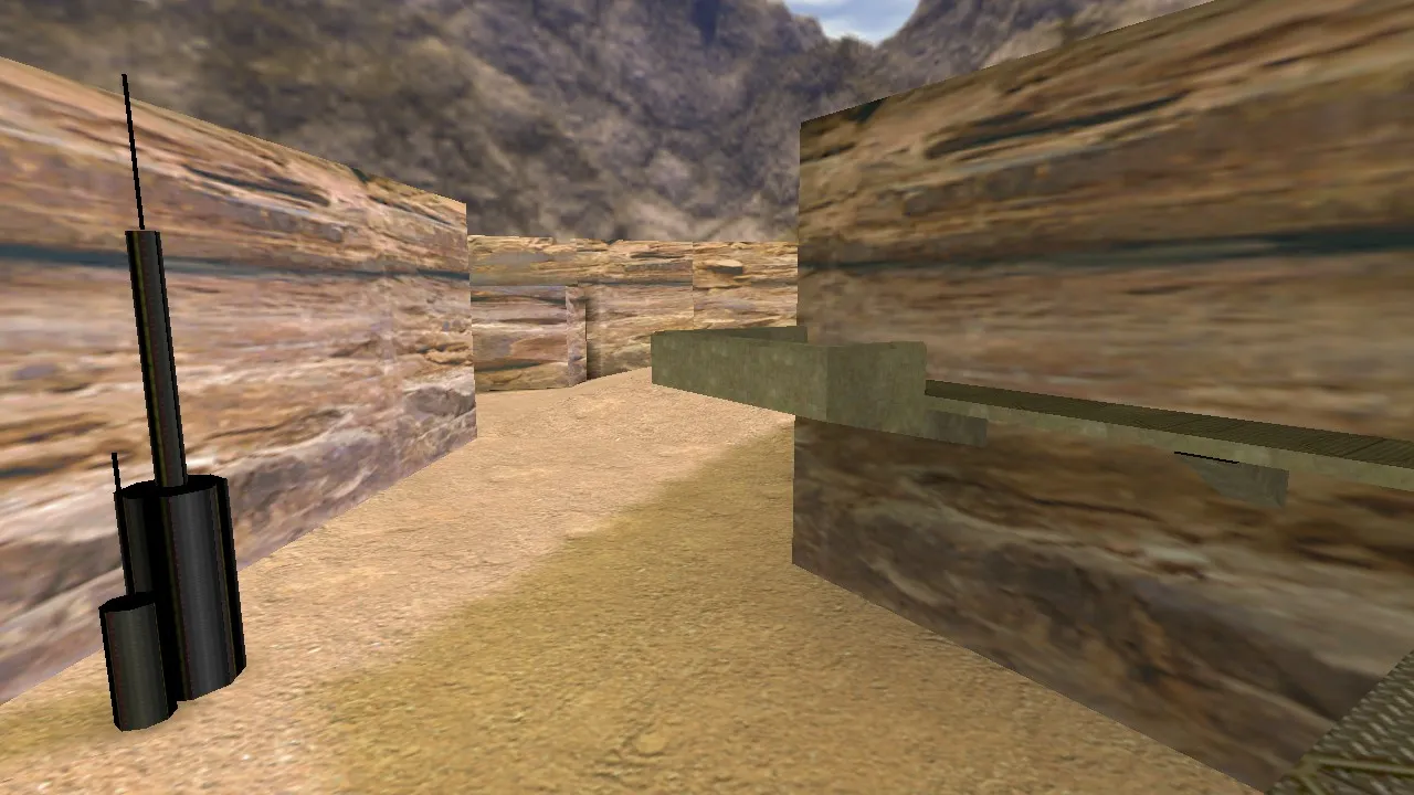 Скриншот Карта «de_tantooine» для Counter-Strike 1.6: Тактика и баланс
