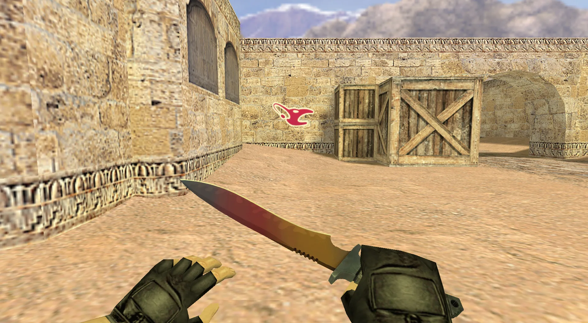 Скриншот Граффити «Mousesports Logo» для CS 1.6 - Киберспорт