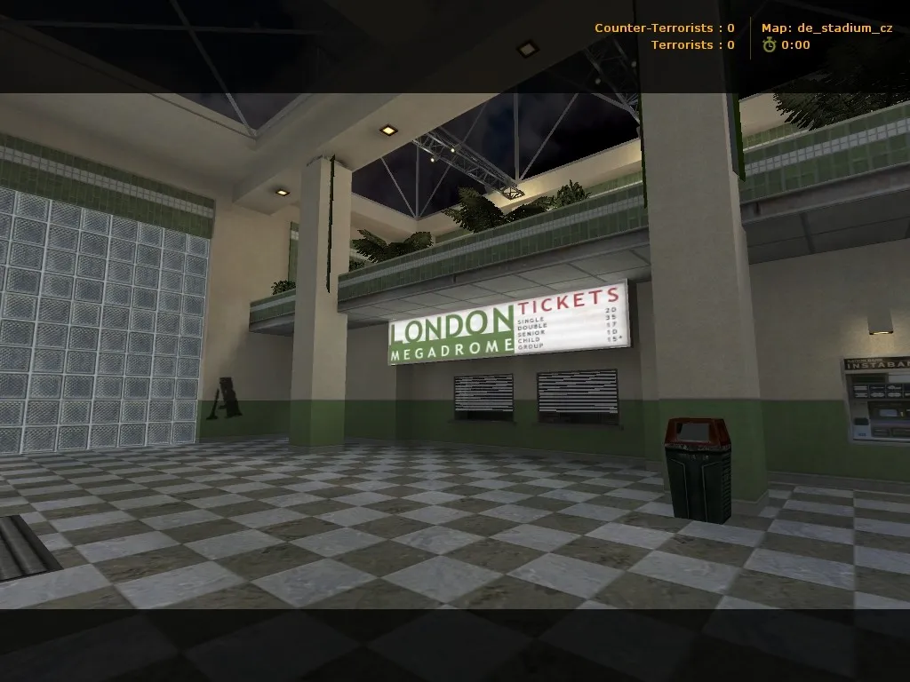 Скриншот  Карта de_stadium_cz для CS 1.6 - Описание, Тактики и Характеристики