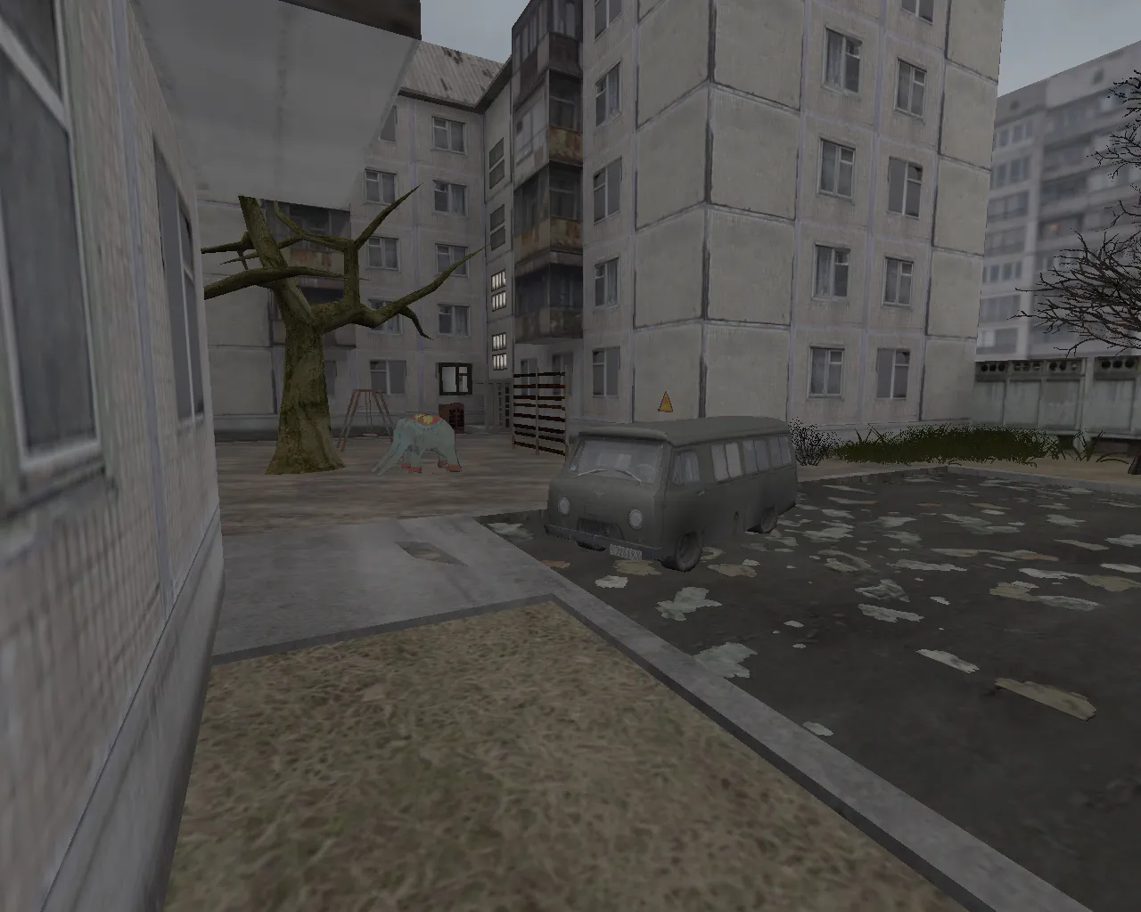 Скриншот  Карта de_chernobyl для CS 1.6: точки, маршруты, .nav для ботов и оптимизация wpoly/epoly