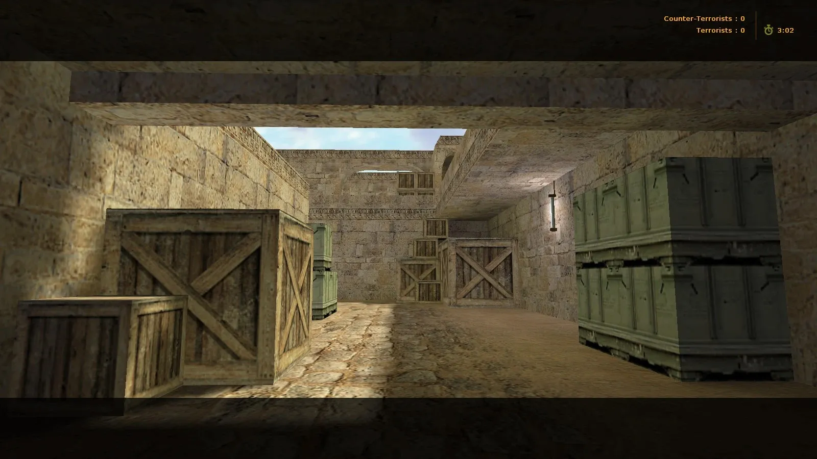 Скриншот  Карта de_dust_hruk для CS 1.6: баланс сторон, тактика точек, .nav для ботов и оптимизация