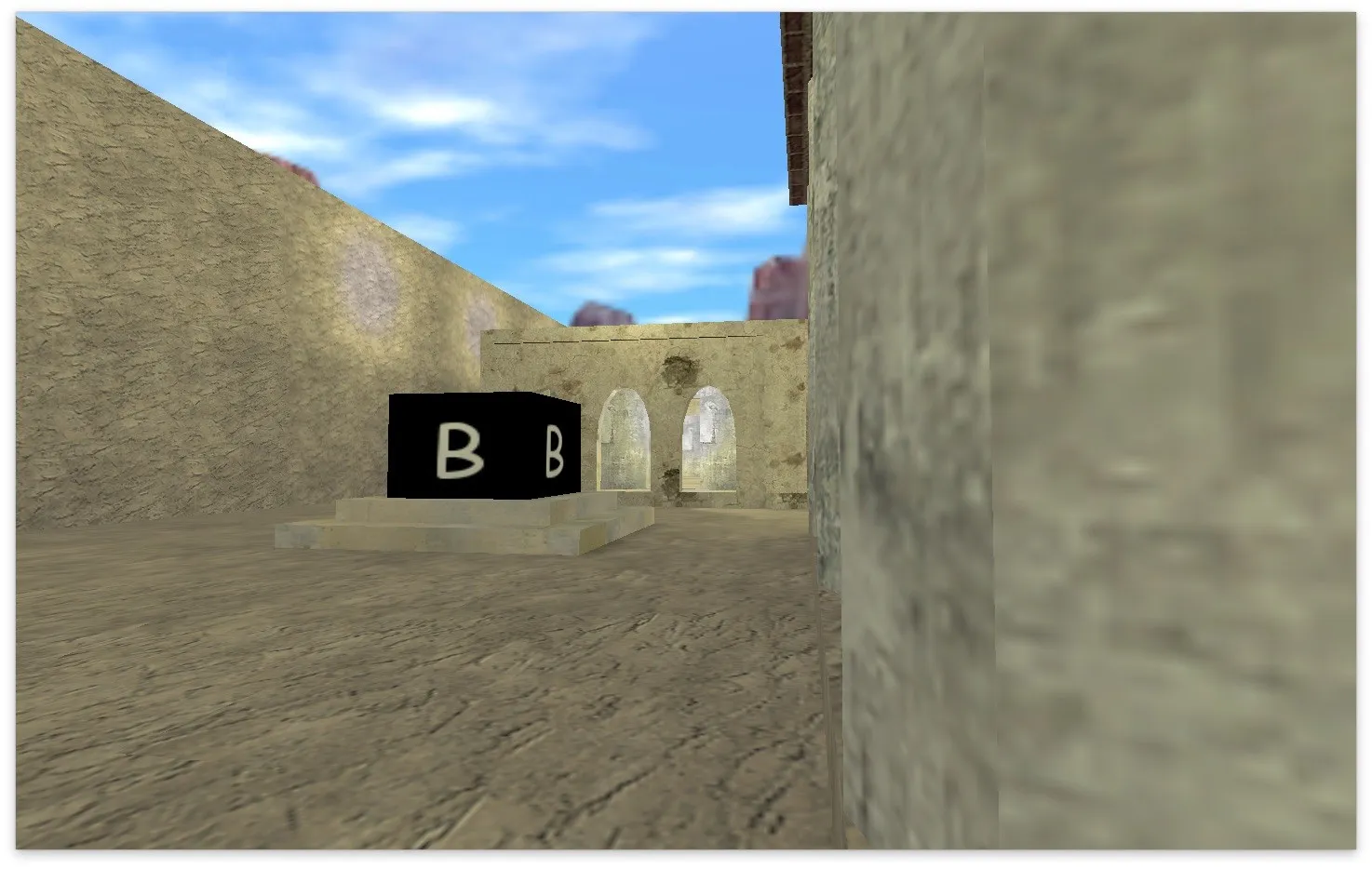 Скриншот  Карта de_rome для CS 1.6 - подробное описание с тактиками