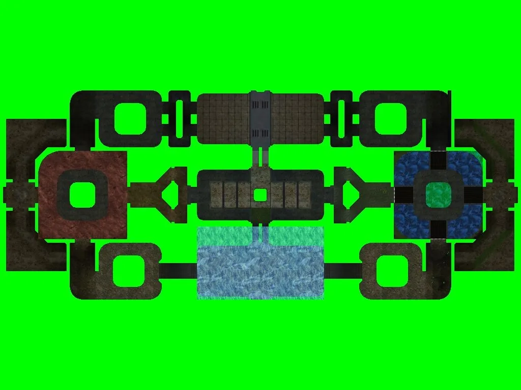 Скриншот  Карта de_sector для CS 1.6 – Тактика и особенности