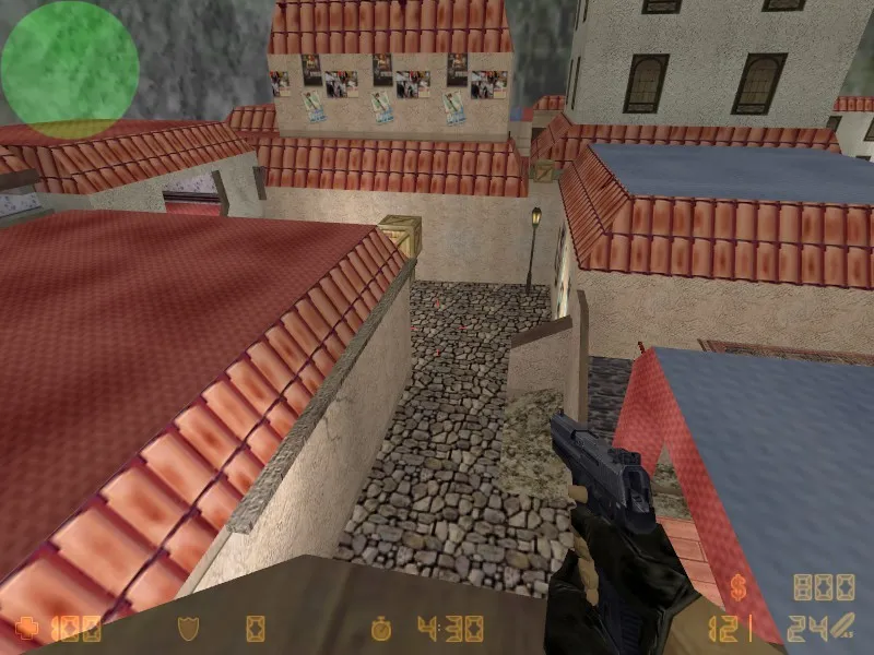 Скриншот  Карта de_ultra_ninja для CS 1.6 - Тактический шутер с уникальной игрой