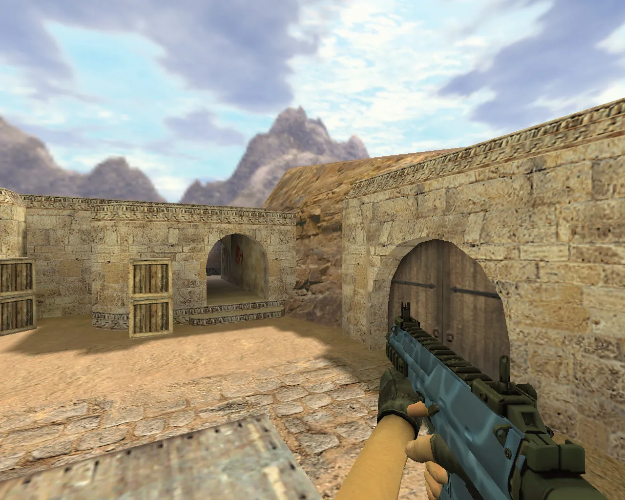 Скриншот Модель MP7 Океанская пена для CS 1.6 - Идеальный выбор для геймеров