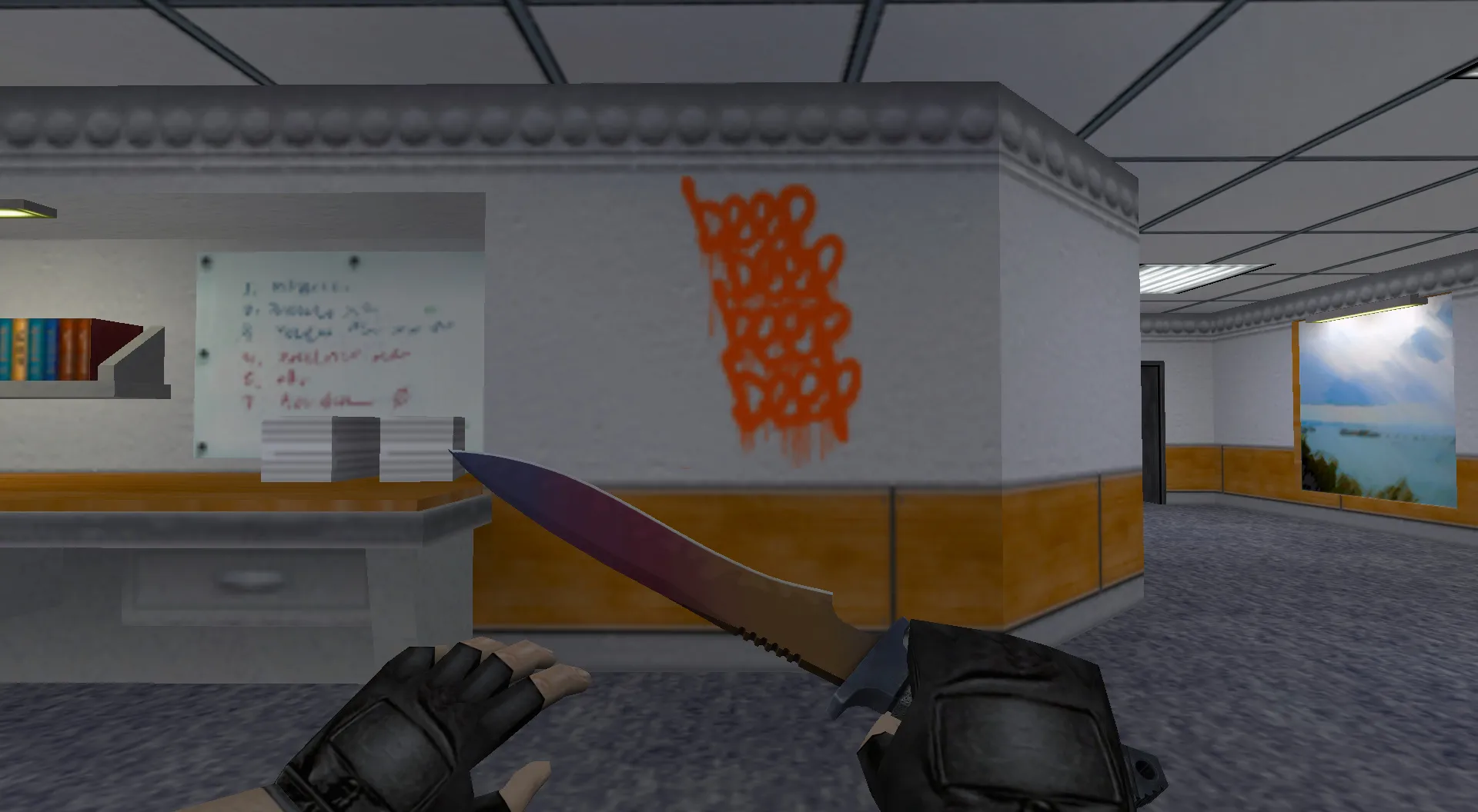 Скриншот Граффити «БИП» для CS 1.6 - Уникальный стиль из CS:GO