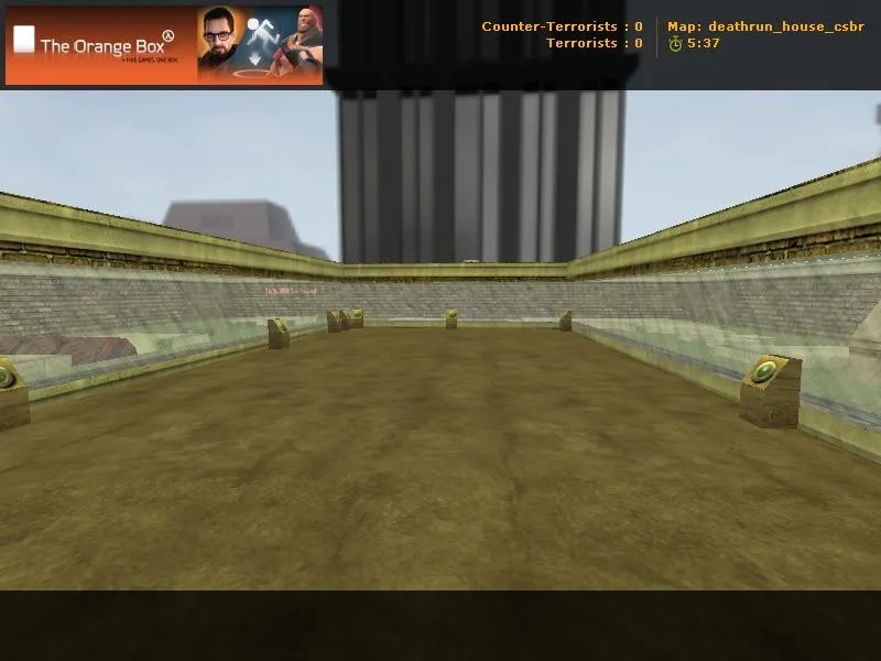 Скриншот  deathrun_house_csbr! для CS 1.6: карты Deathrun, точки, маршруты и настройка под сервер