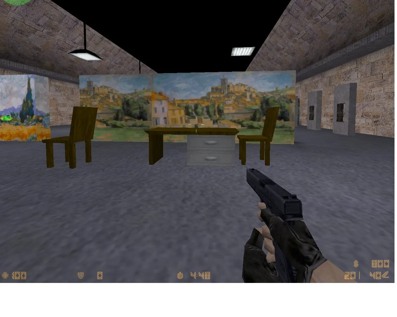 Скриншот  Карта de_painting_museum для Counter-Strike 1.6 - Обзор и Тактика