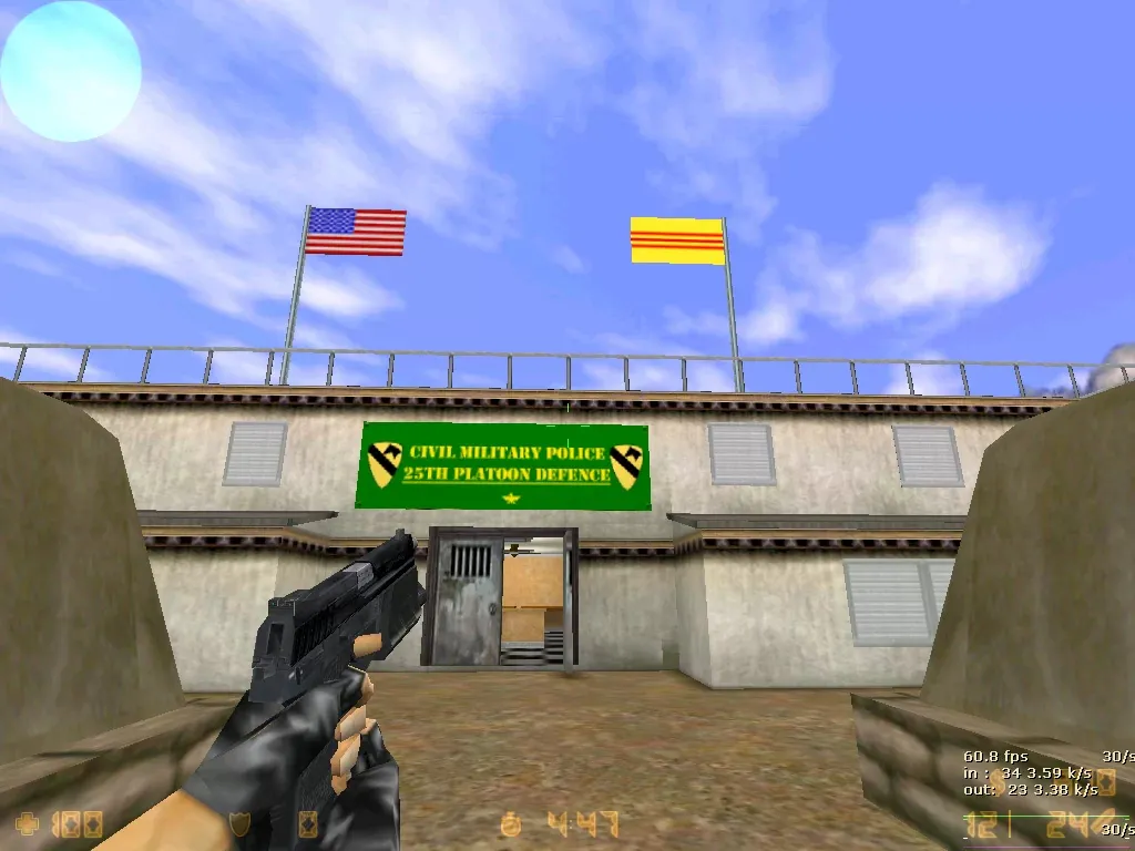 Скриншот  Карта de_napalm для Counter-Strike 1.6: Тактика и анализ