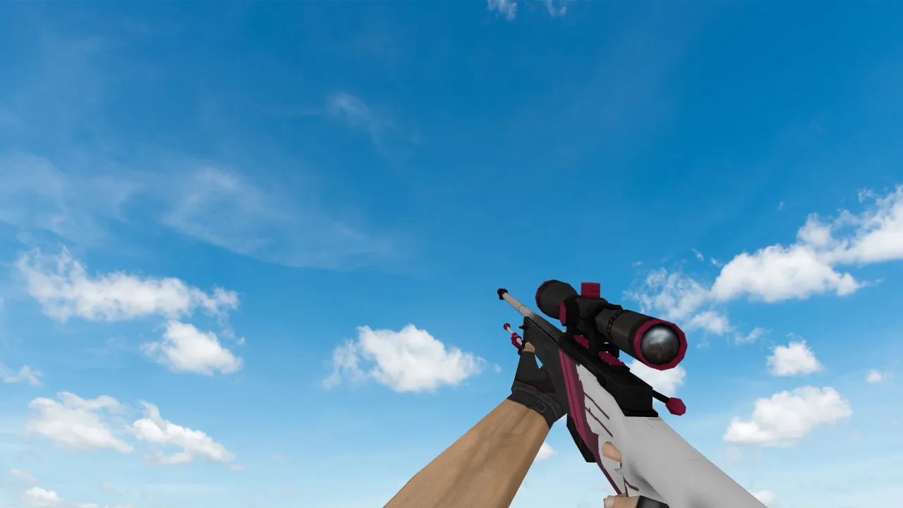 Скриншот Модель AWP Bloody Pink для CS 1.6 – уникальный стиль и качество