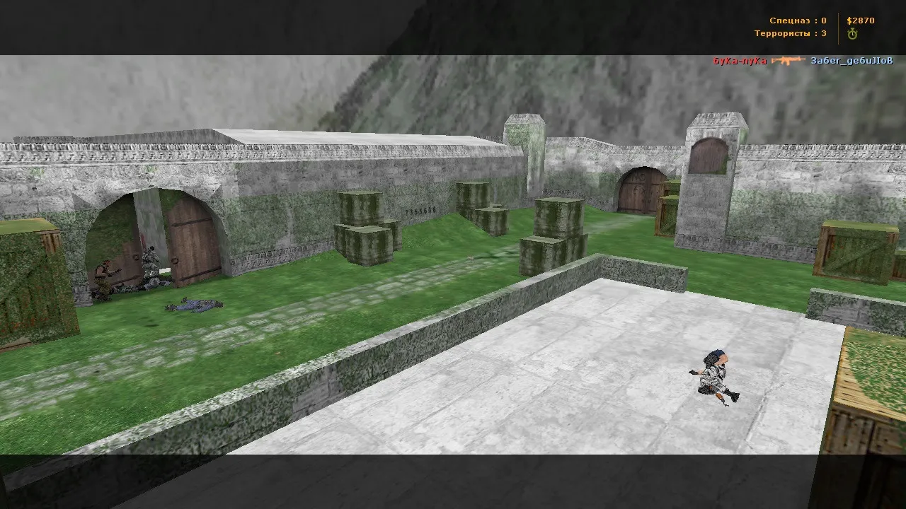 Скриншот Карта «de_green» для CS 1.6