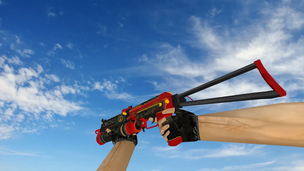 Скриншот Модель «PP-19 Bizon Steam Engine» для CS 1.6