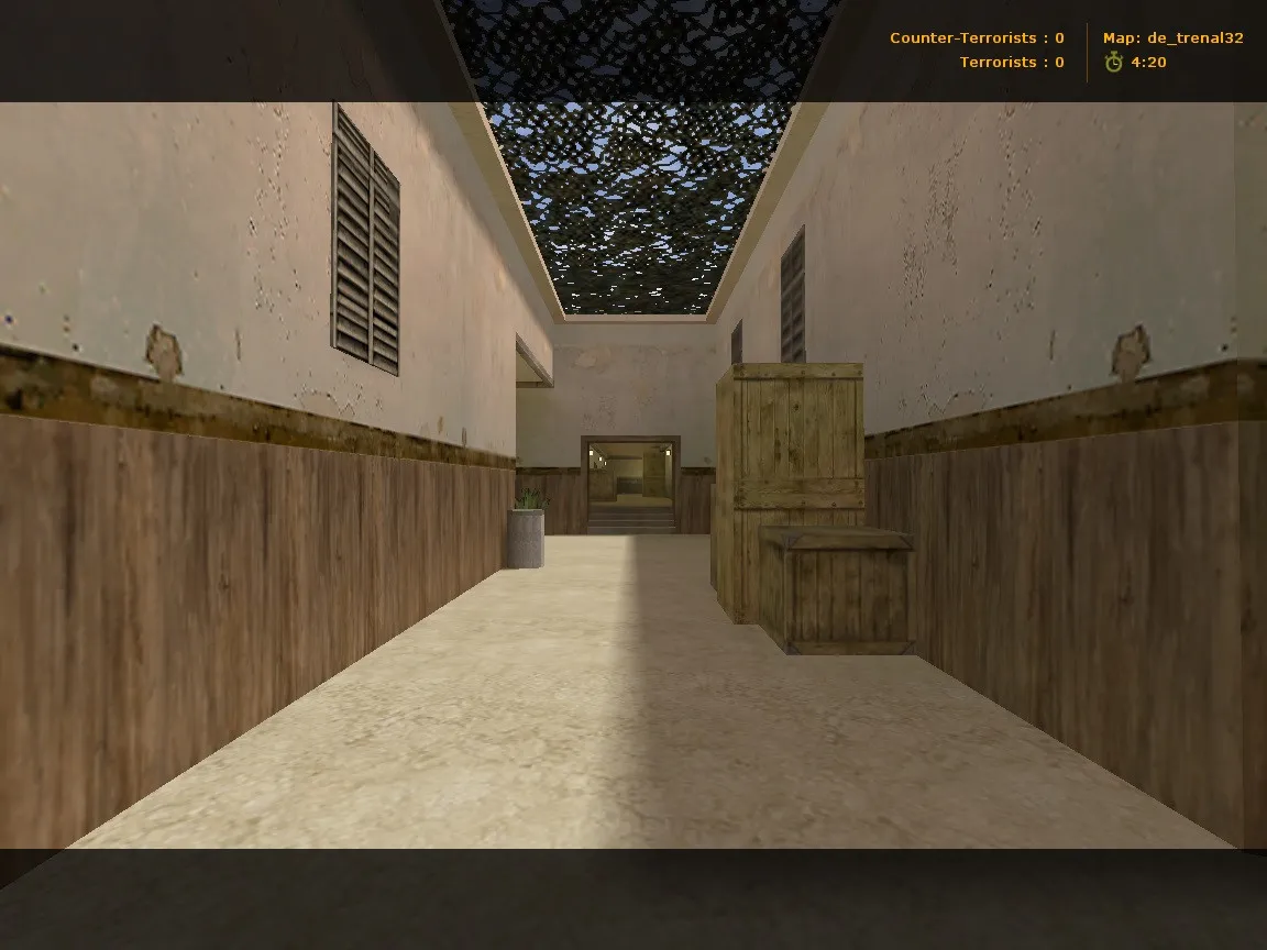 Скриншот  Карта de_trenal32 для CS 1.6: Тактика и стратегии