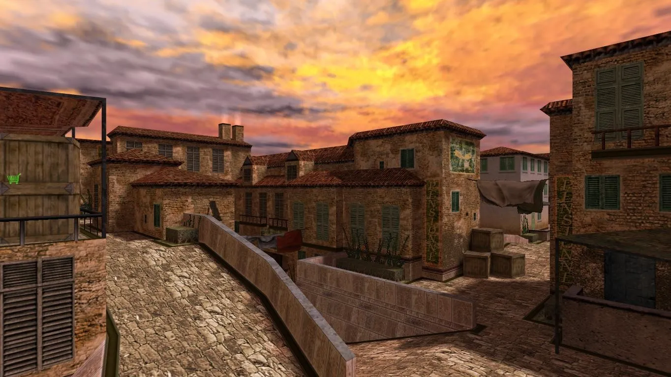 Скриншот Карта «de_pizza» для CS 1.6