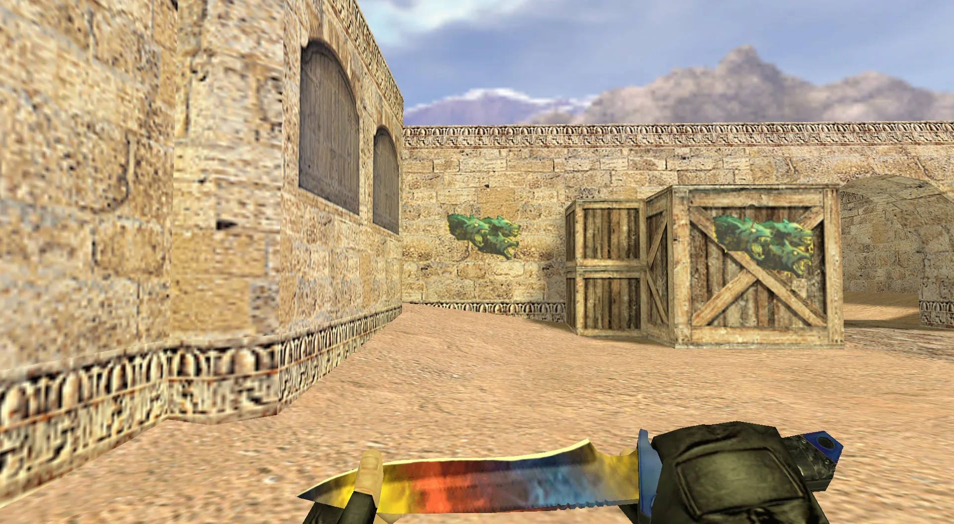 Скриншот Граффити «Цербер» для CS 1.6 - Уникальный стиль в игре